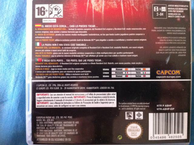 Resident Evil: Deadly Silence - Nintendo DS (Capcom - 2-4) video game collectible [Barcode 045496462505] - Main Image 2