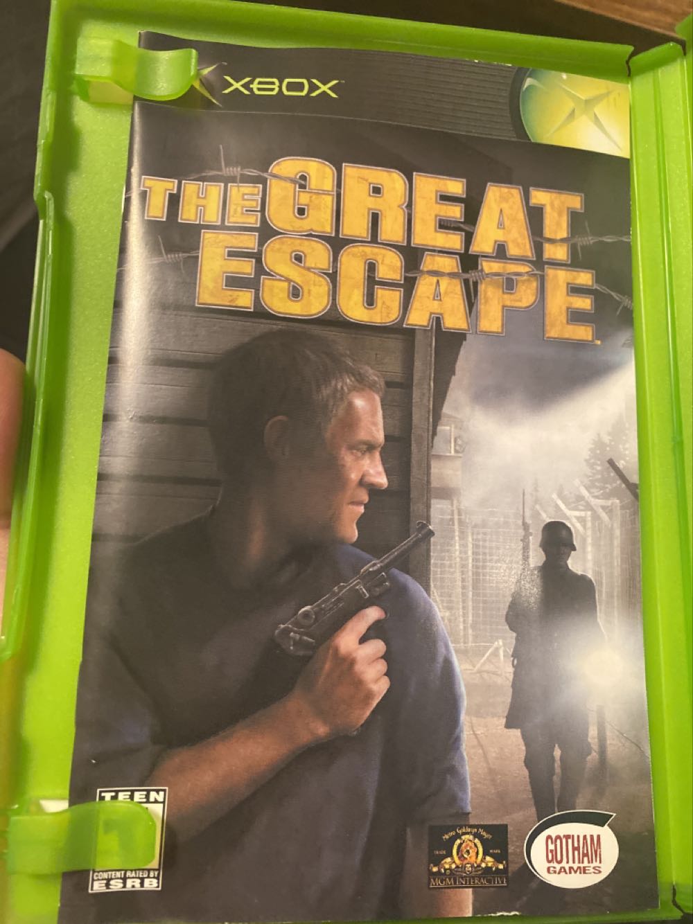 The Great Escape - Microsoft Xbox (Gotham Games - 1) video game collectible [Barcode 710425292224] - Main Image 3
