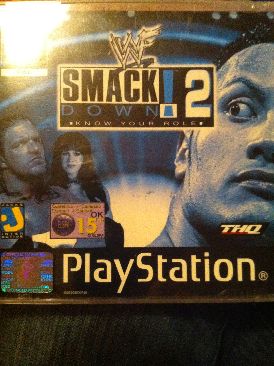WWF-SMACKDOWN 2 - Sony PlayStation video game collectible [Barcode 777715606635] - Main Image 1