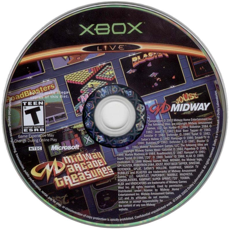 Midway Arcade Treasures - Microsoft Xbox (Midway Games - 4) video game collectible [Barcode 031719300600] - Main Image 4