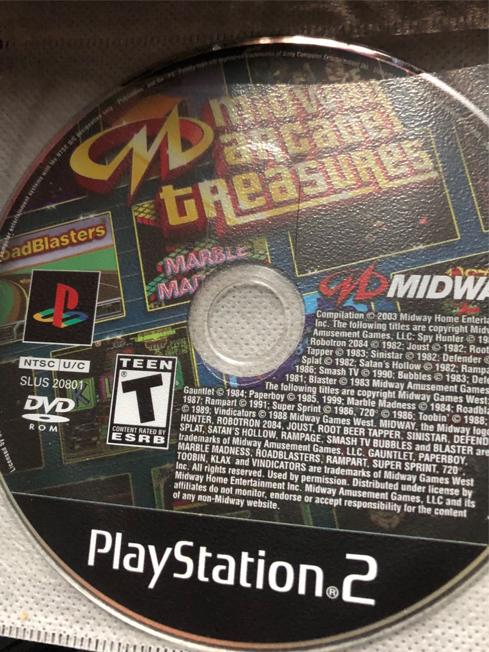 Midway Arcade Treasures - Sony PlayStation 2 (PS2) (Midway - 2) video game collectible [Barcode 5037930071553] - Main Image 4