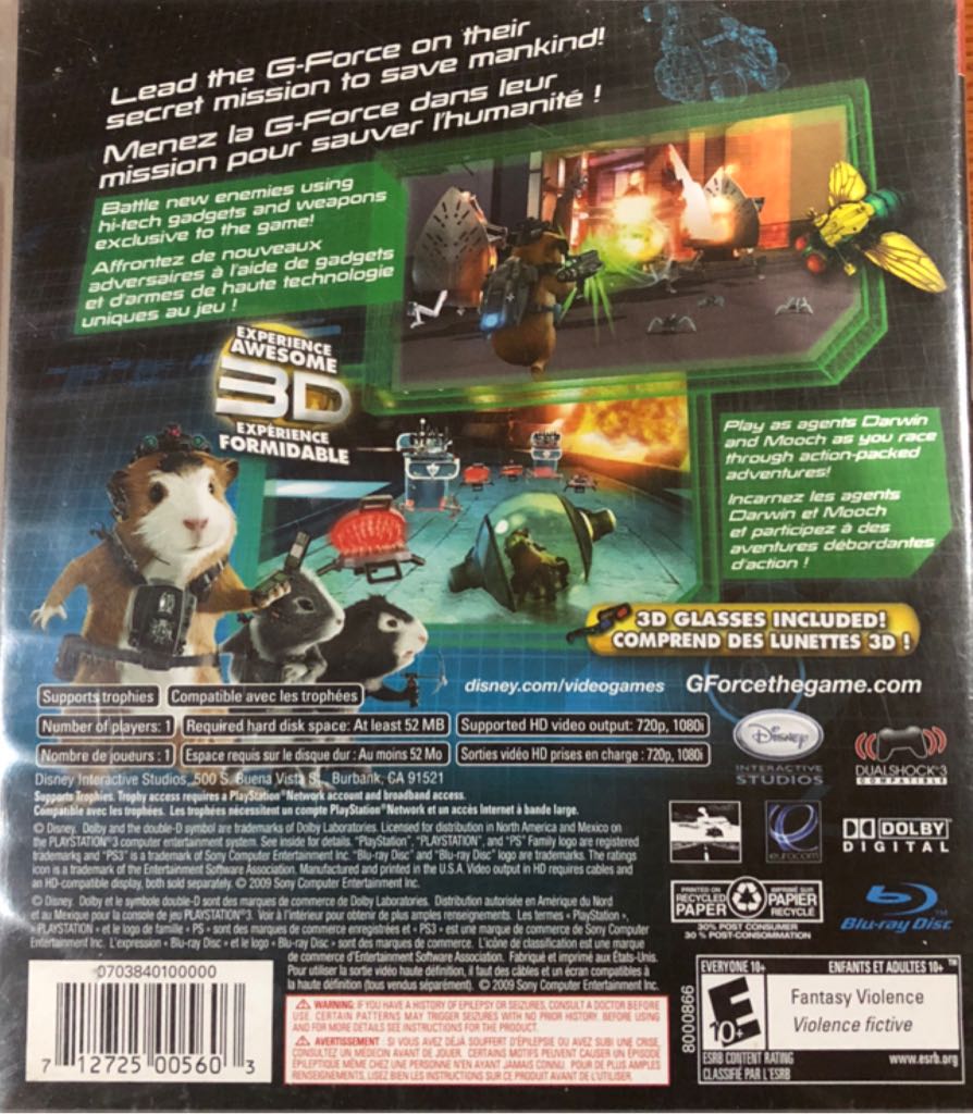 G-Force - Other video game collectible [Barcode 712725005603] - Main Image 2