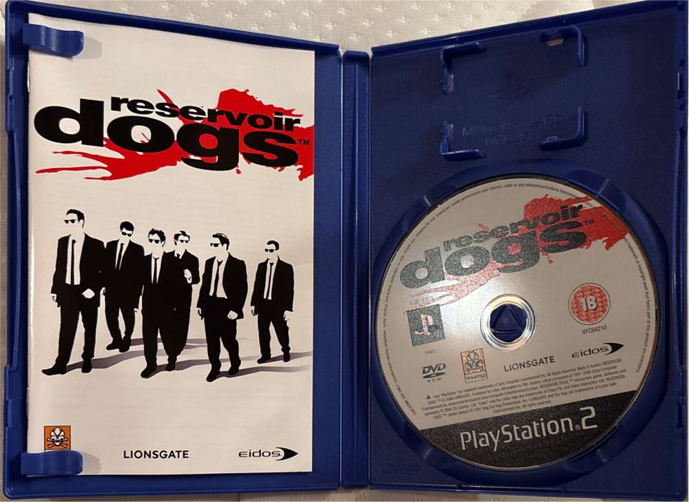 Reservoir Dogs - Sony PlayStation 2 (PS2) video game collectible [Barcode 5021290025448] - Main Image 3