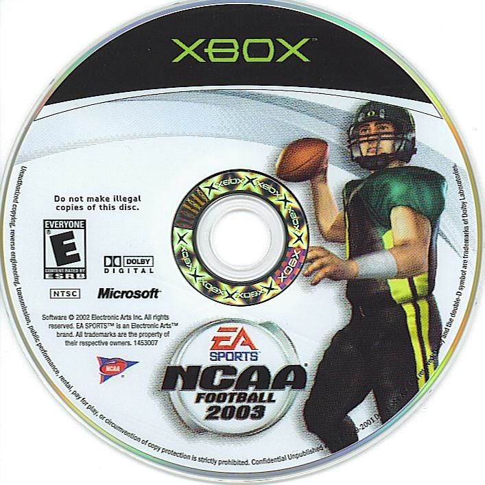 NCAA Football 2003 - Microsoft Xbox (Ea Sports - 1-4) video game collectible [Barcode 014633145304] - Main Image 3