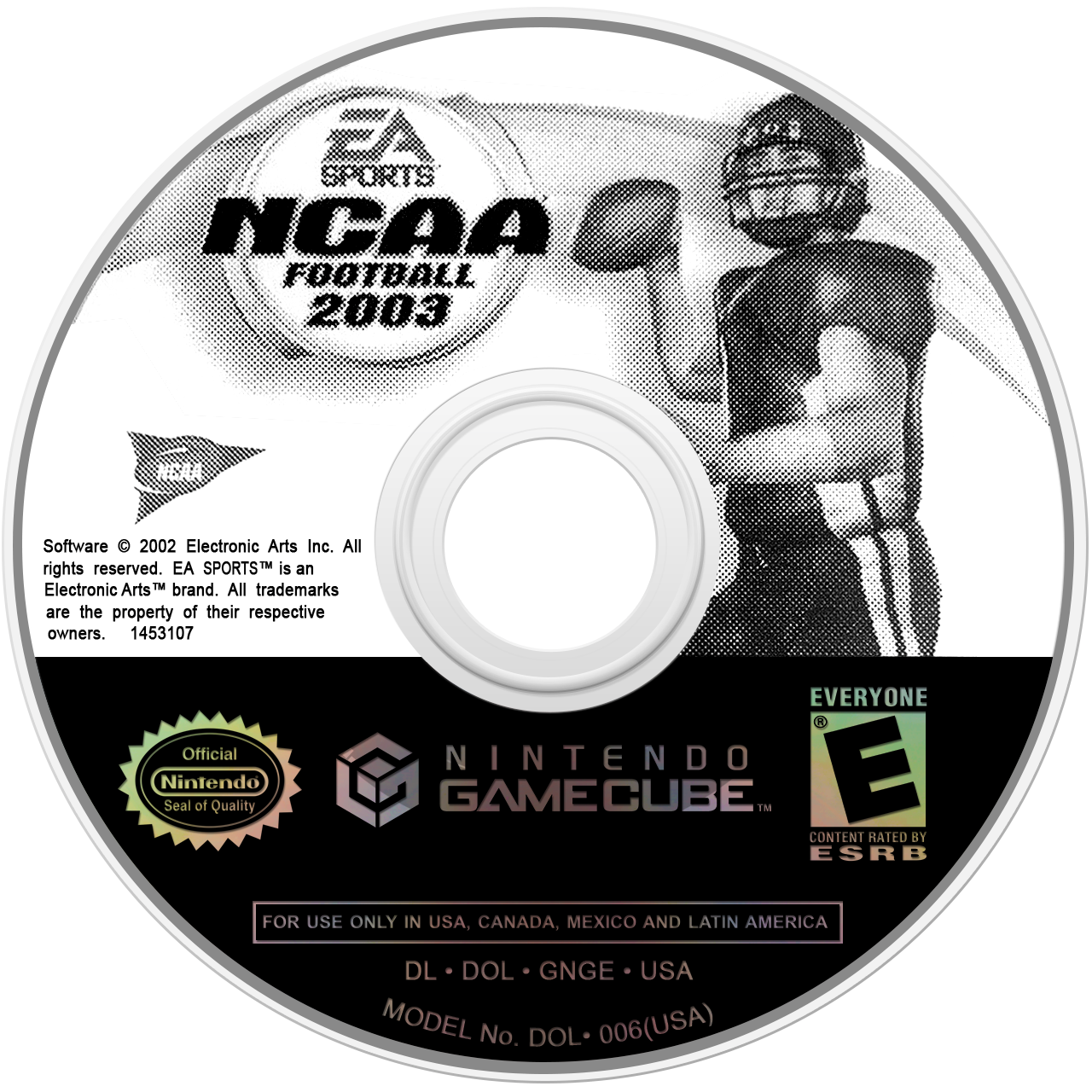 NCAA Football 2003 - Nintendo GameCube (Nintendo - 4) video game collectible [Barcode 014633145311] - Main Image 3