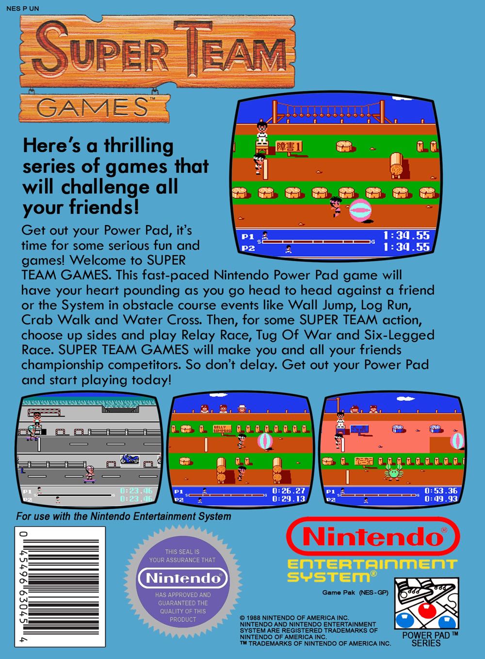 Super Team Games - Nintendo Entertainment System (NES) video game collectible - Main Image 2