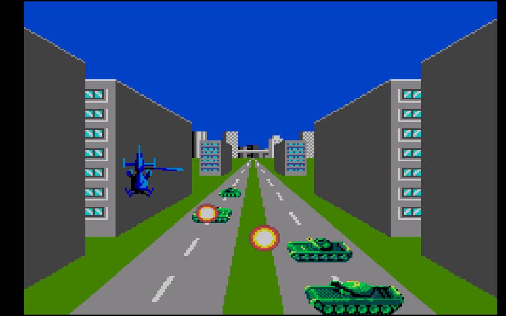 Thunder Blade - Sega Master System (Sega - 1) video game collectible [Barcode 010086070118] - Main Image 3