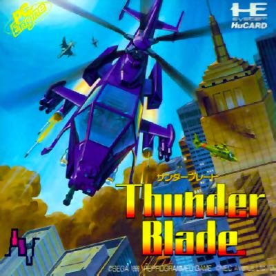 Thunder Blade - PC Engine video game collectible - Main Image 1
