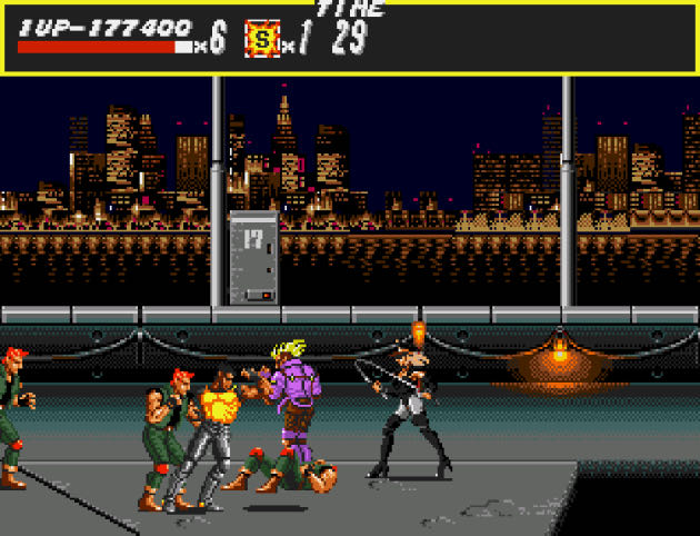 Streets of Rage  - Sega Genesis (Mega Drive) (Sega) video game collectible - Main Image 2