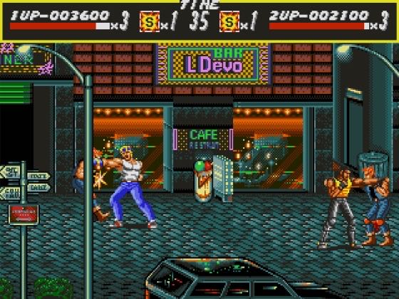 Streets of Rage  - Sega Genesis (Mega Drive) (Sega) video game collectible - Main Image 3
