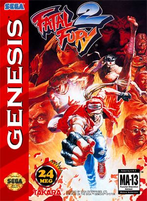 Fatal Fury 2 - Sega Genesis (Mega Drive) video game collectible - Main Image 1