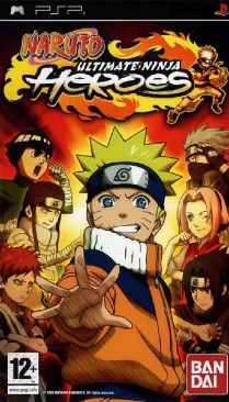 Naruto Ultimate Ninja Heroes - Sony PlayStation Portable (PSP) (Namco Bandai Games - 1-2) video game collectible [Barcode 3296580803712] - Main Image 1