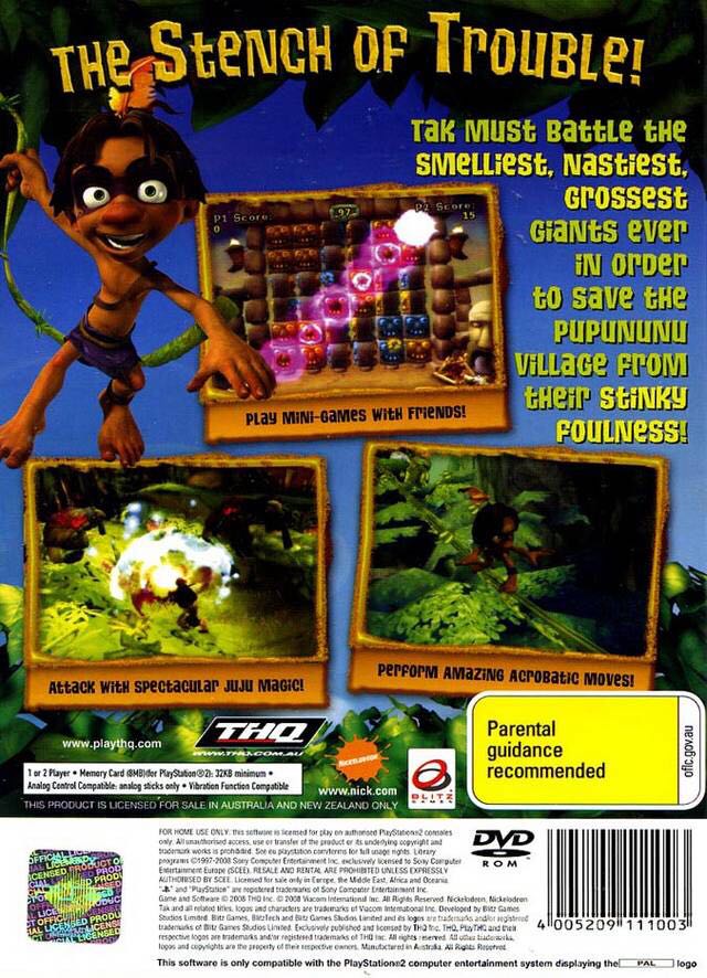 Tak And The Guardians Of Gross - Nintendo Wii (THQ Inc. - 1-2) video game collectible [Barcode 4005209114226] - Main Image 2