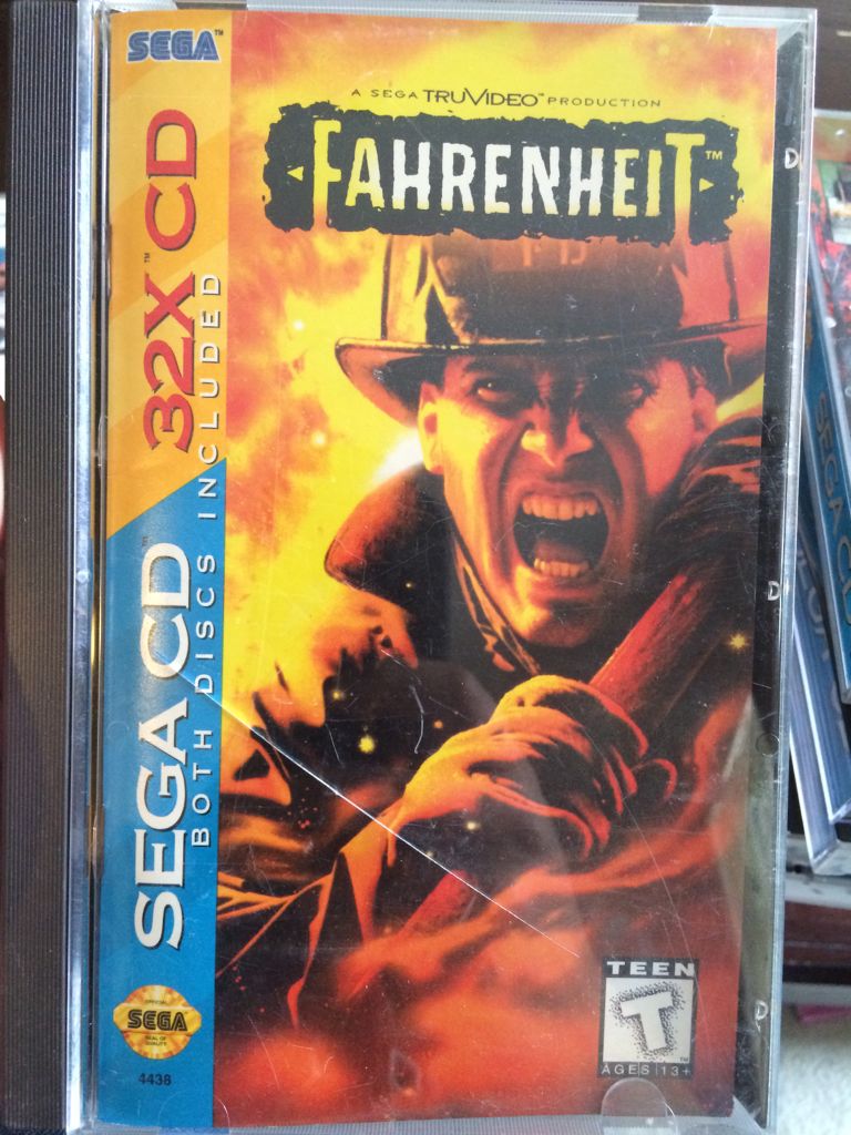Fahrenheit - Sega CD video game collectible - Main Image 1