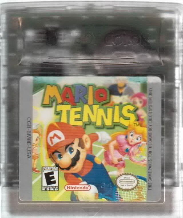 Mario Tennis - Nintendo Game Boy Color (Nintendo - 1) video game collectible [Barcode 045496731298] - Main Image 3