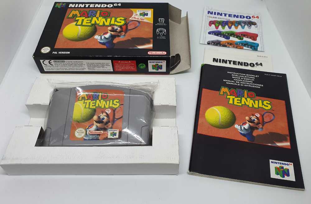 Mario Tennis - Nintendo 64 (N64) (Nintendo - 4) video game collectible [Barcode 045496870737] - Main Image 3