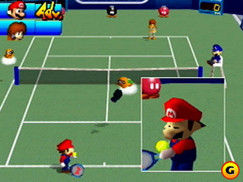 Mario Tennis - Nintendo 64 (N64) (Nintendo) video game collectible - Main Image 4