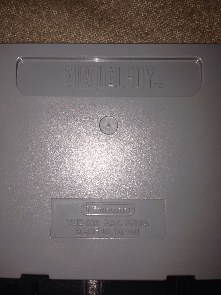 Mario Tennis - Nintendo Virtual Boy (Nindendo - 1) video game collectible - Main Image 2