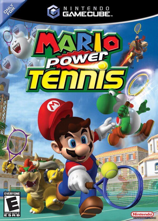 Mario Power Tennis - Nintendo GameCube video game collectible - Main Image 1