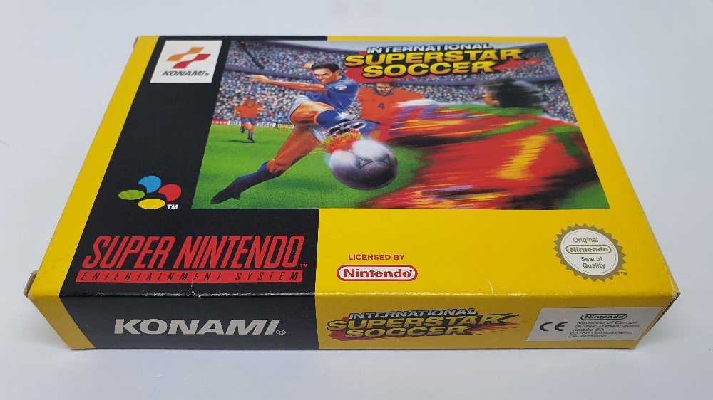 International Superstar Soccer - Nintendo Super Nintendo Entertainment System (SNES) (Super Nintendo - 2) video game collectible [Barcode 083717150206] - Main Image 4