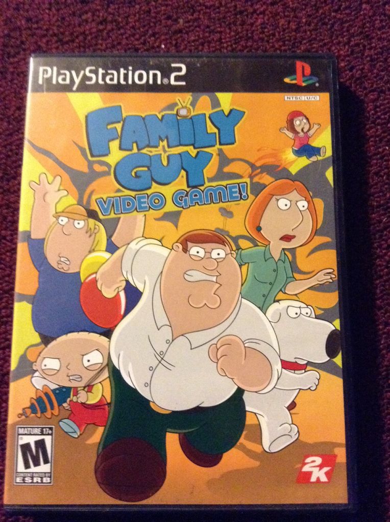 Family Guy Video Game - Sony PlayStation 2 (PS2) video game collectible - Main Image 1