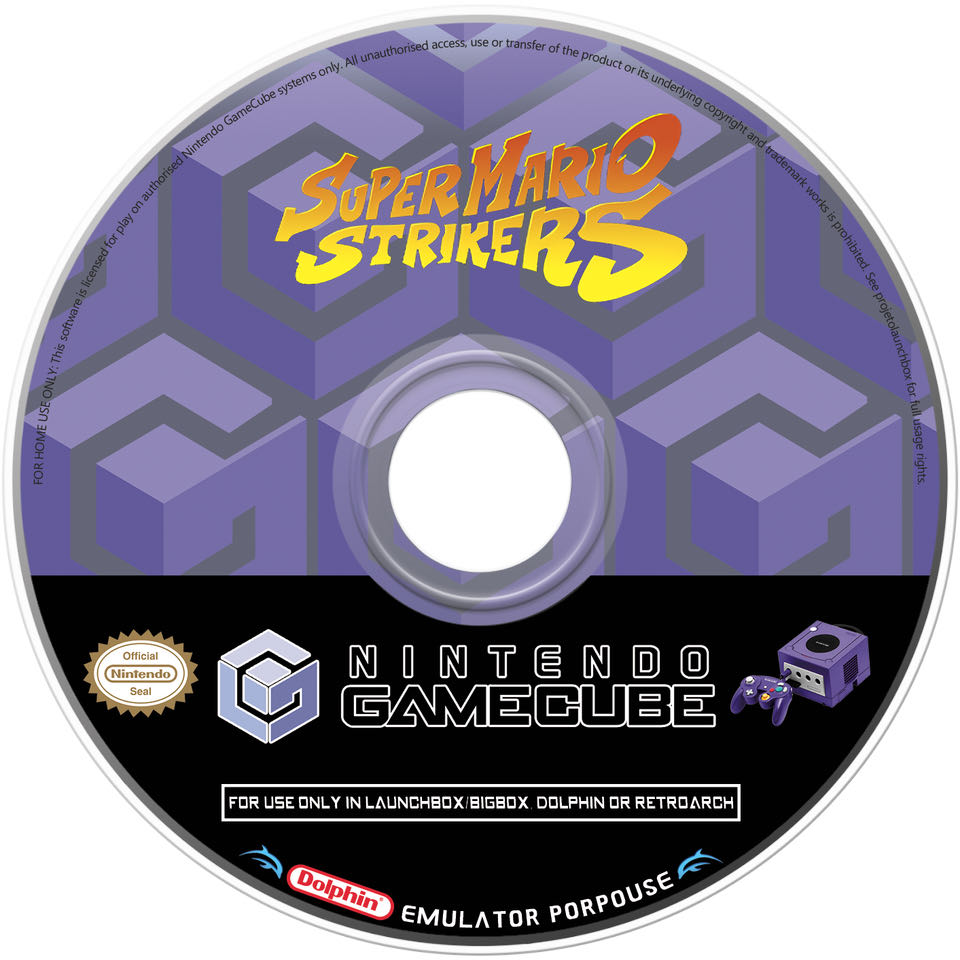 Super Mario Strikers - Nintendo GameCube (Nintendo - 1-4) video game collectible [Barcode 04549696326] - Main Image 3