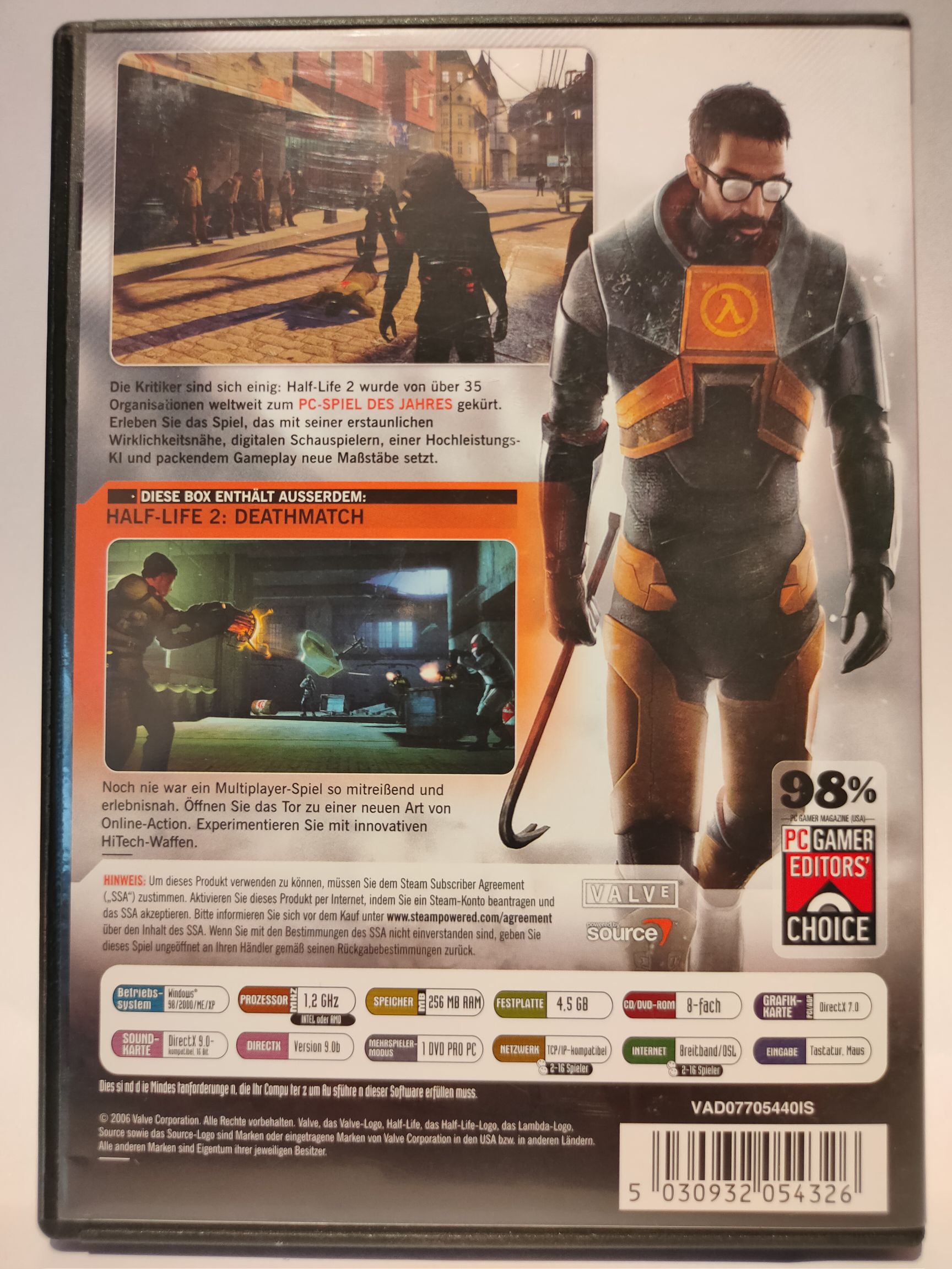 Half-Life 2 - PC (8) video game collectible [Barcode 5030932054326] - Main Image 2