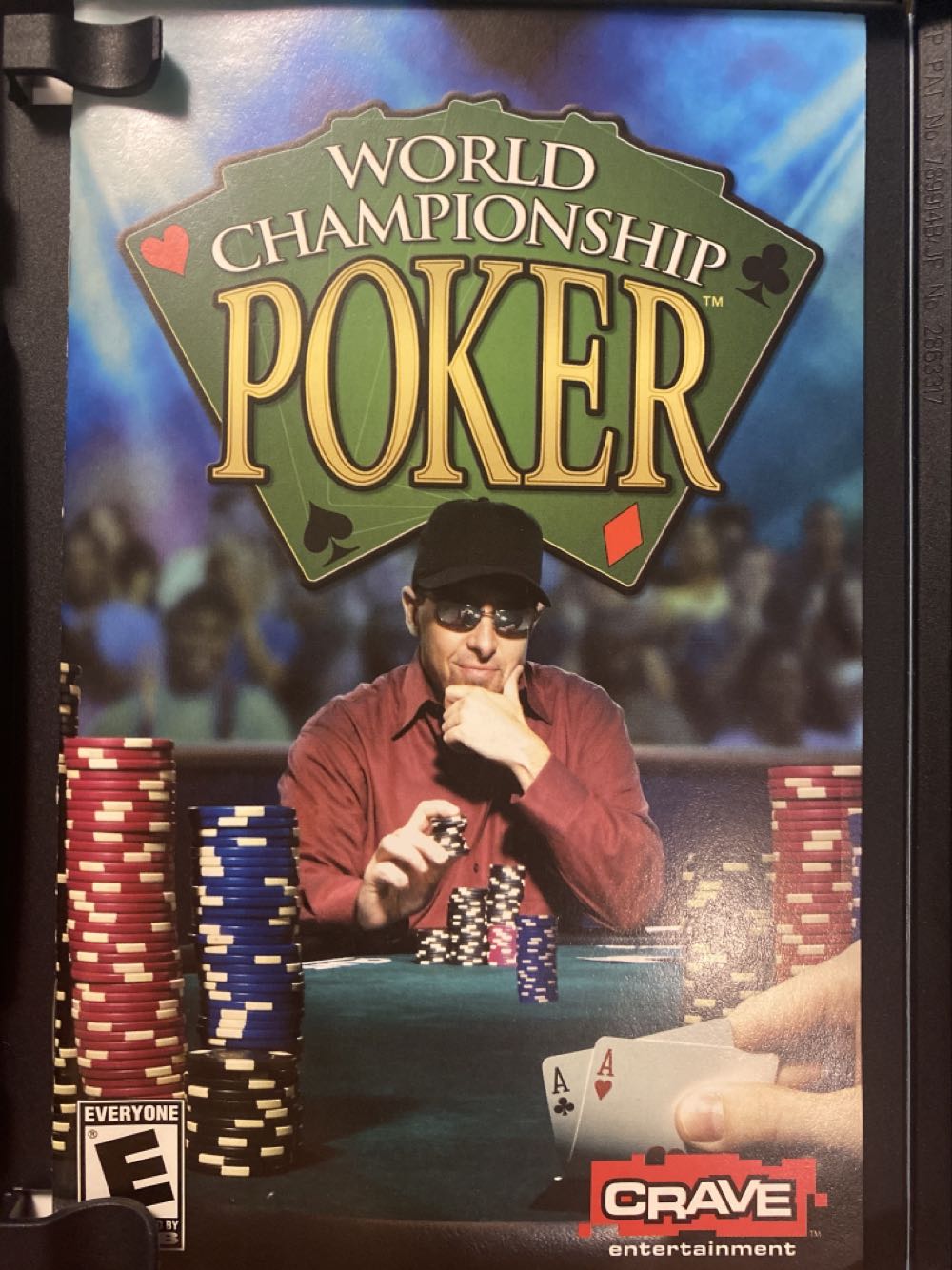 World Championship Poker - Sony PlayStation 2 (PS2) (Crave Entertainment - 1) video game collectible [Barcode 650008399264] - Main Image 3