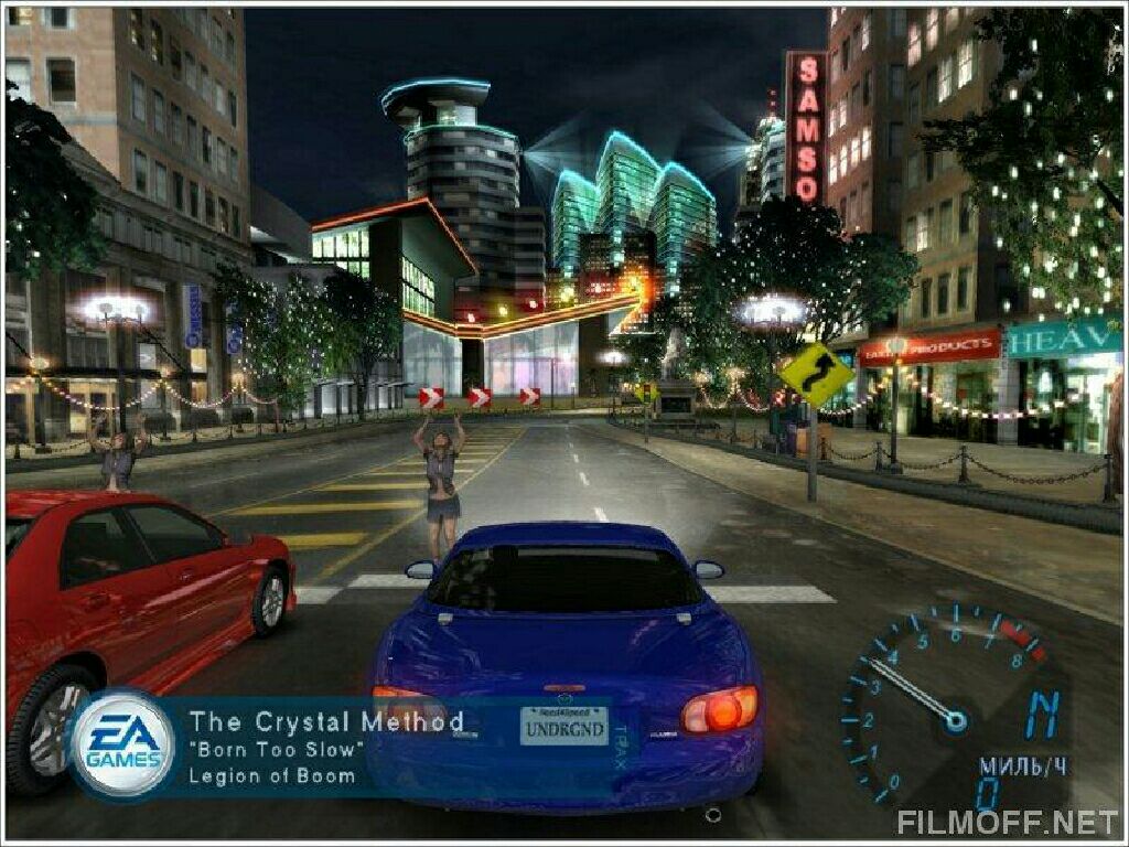 Need For Speed Underground - Sony PlayStation 2 (PS2) ((EA) Electronic Arts) video game collectible - Main Image 2