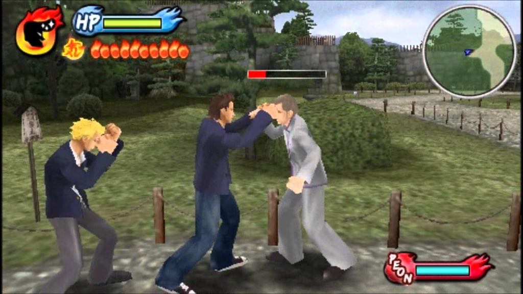 Kenka Bancho: Badass Rumble ~$90 - Sony PlayStation Portable (PSP) (Atlus - 2) video game collectible [Barcode 730865600113] - Main Image 2