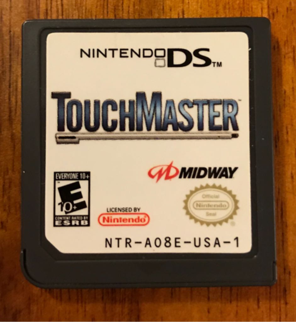 TouchMaster - Nintendo DS (Midway Games - 1) video game collectible [Barcode 031719191857] - Main Image 2