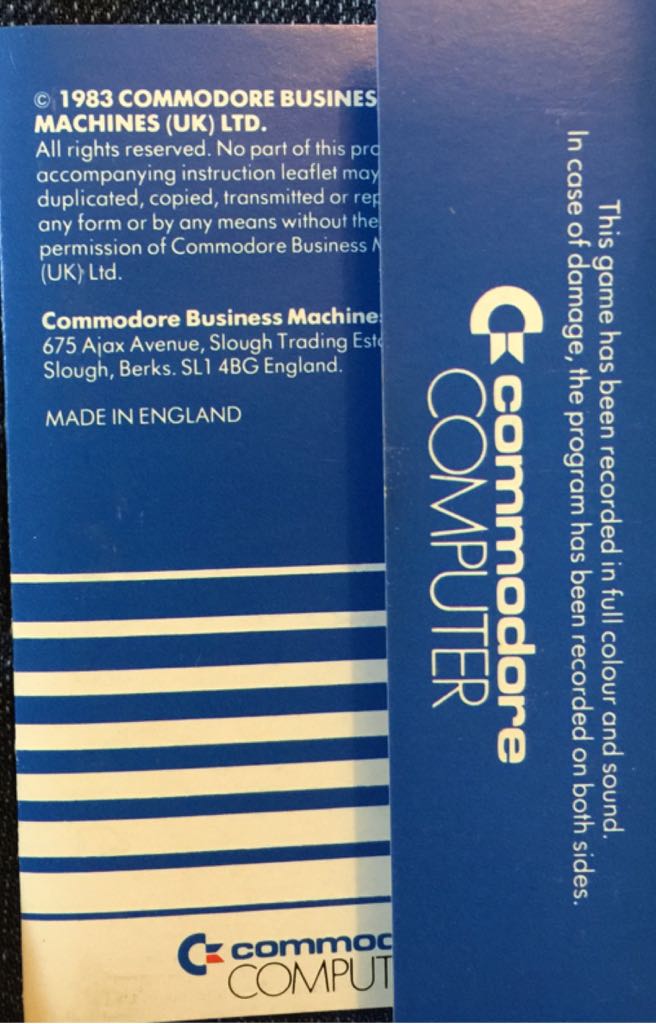 Labyrinth - Commodore 64 (Commodore Business Machines - 1) video game collectible - Main Image 2