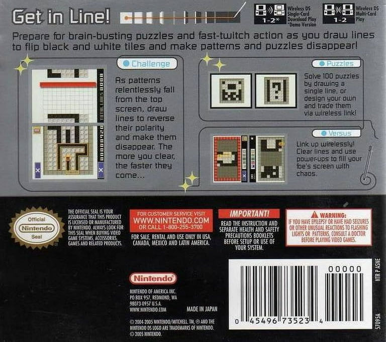 Polarium - Nintendo DS (Nintendo - 1) video game collectible [Barcode 045406734234] - Main Image 2