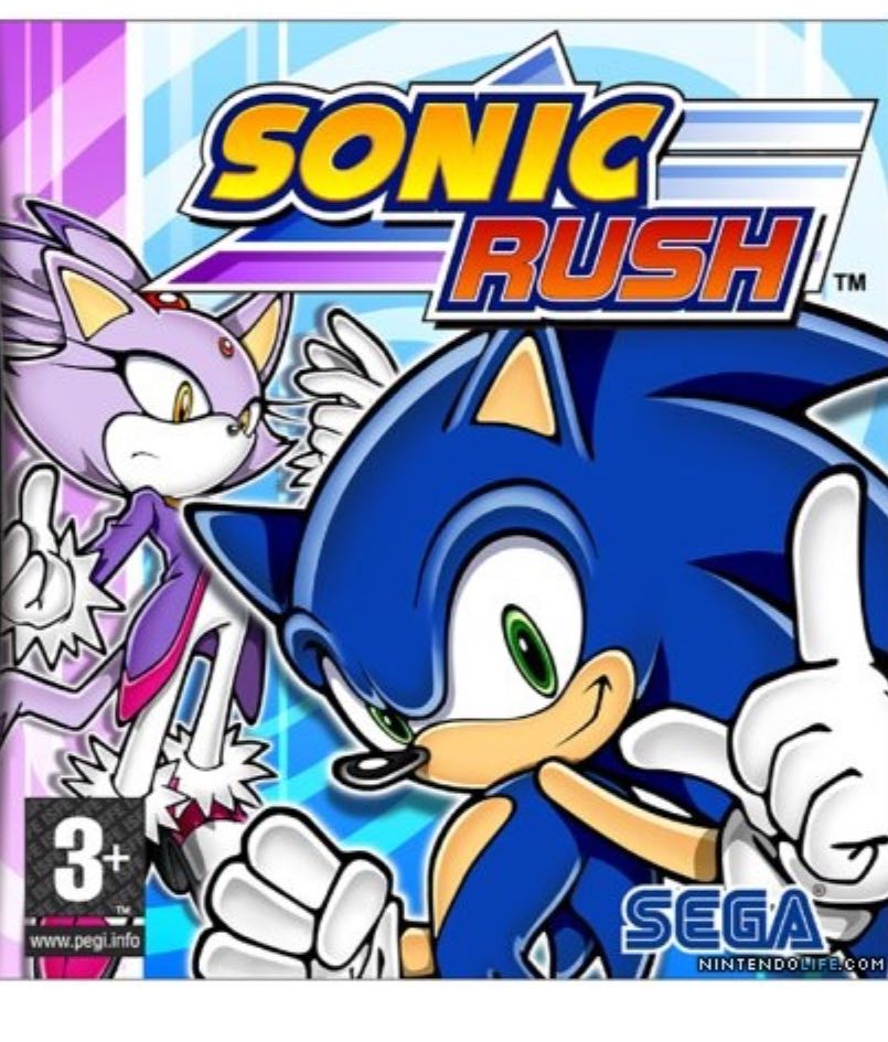 Sonic Rush - Nintendo DS (Sega - 1) video game collectible - Main Image 2