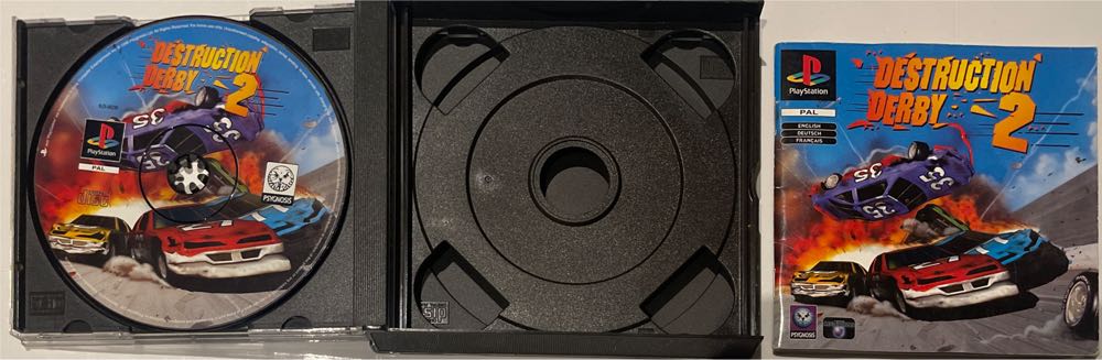 Destruction Derby 2 - Sony PlayStation (Psygnosis - 1) video game collectible [Barcode 711719631729] - Main Image 3