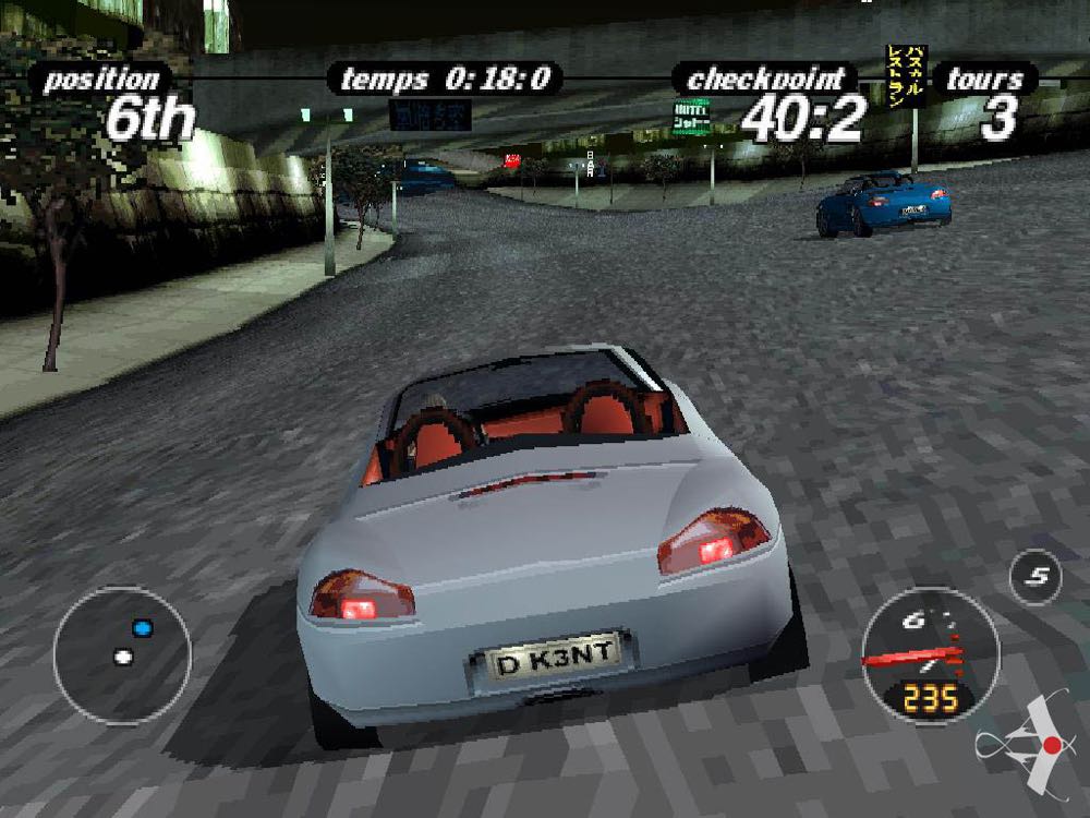 Porsche Challenge - Sony PlayStation (SCEE - 2) video game collectible [Barcode 711719187226] - Main Image 3