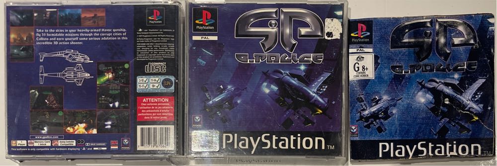 G-Police - Sony PlayStation (Psygnosis - 1) video game collectible [Barcode 711719670629] - Main Image 4