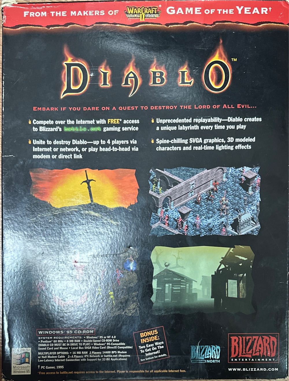 Diablo - PC video game collectible [Barcode 051581088772] - Main Image 2