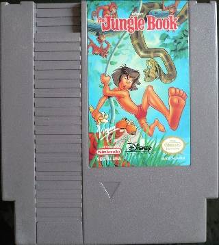 the jungle book - Nintendo Entertainment System (NES) video game collectible - Main Image 1