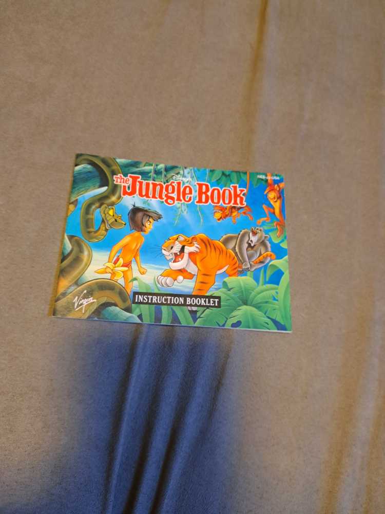 NES: Jungle Book - Nintendo Entertainment System (NES) video game collectible - Main Image 2