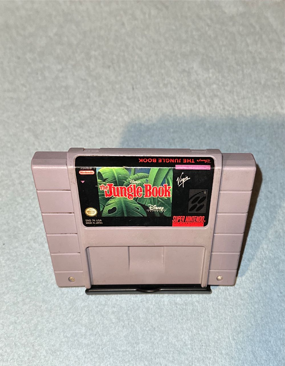 the jungle book - Nintendo Super Nintendo Entertainment System (SNES) (Virgin Games) video game collectible - Main Image 3