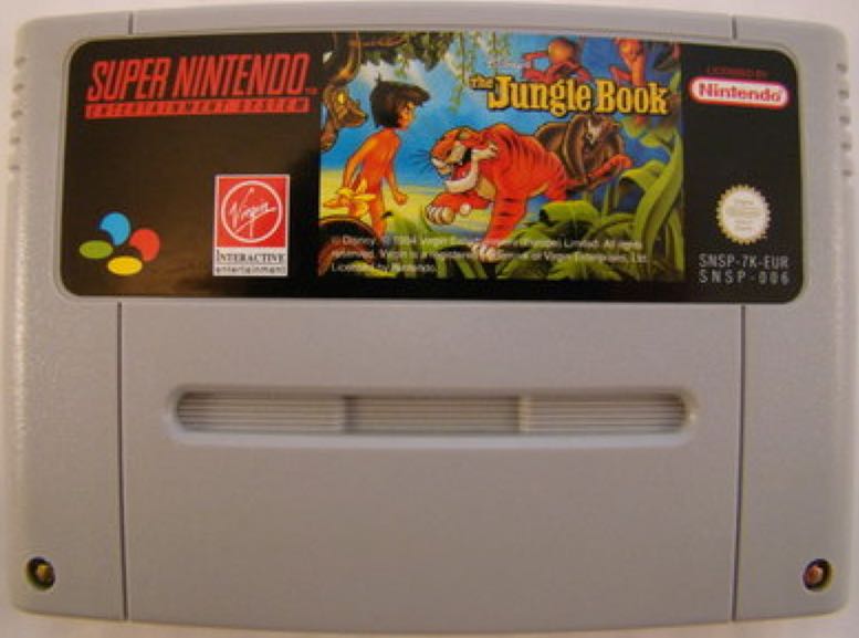 The Jungle Book - Nintendo Super Nintendo Entertainment System (SNES) video game collectible - Main Image 1