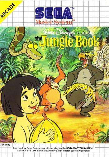 the jungle book - Sega Master System video game collectible - Main Image 1