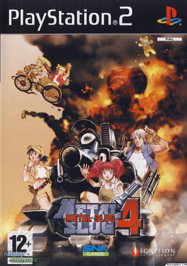 Metal Slug 4 - Sony PlayStation 2 (PS2) (Ignition Entertainment Ltd. - 1-2) video game collectible [Barcode 5060050942816] - Main Image 1