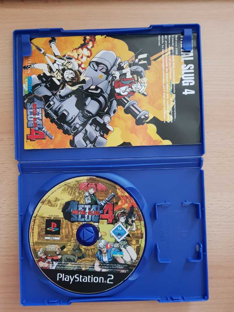 Metal Slug 4 - Sony PlayStation 2 (PS2) (Ignition Entertainment Ltd. - 1-2) video game collectible [Barcode 5060050942816] - Main Image 3