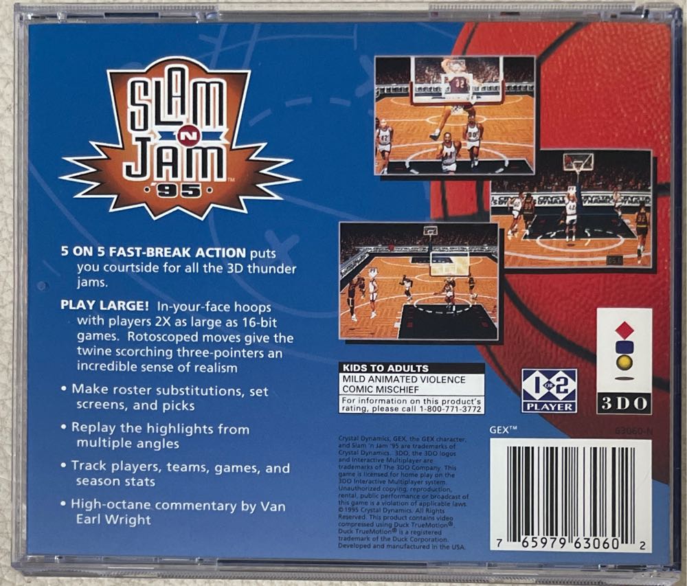 Gex (Disc Only) - 3DO (Boite Simple Et Notice - 1) video game collectible [Barcode 765979630602] - Main Image 3