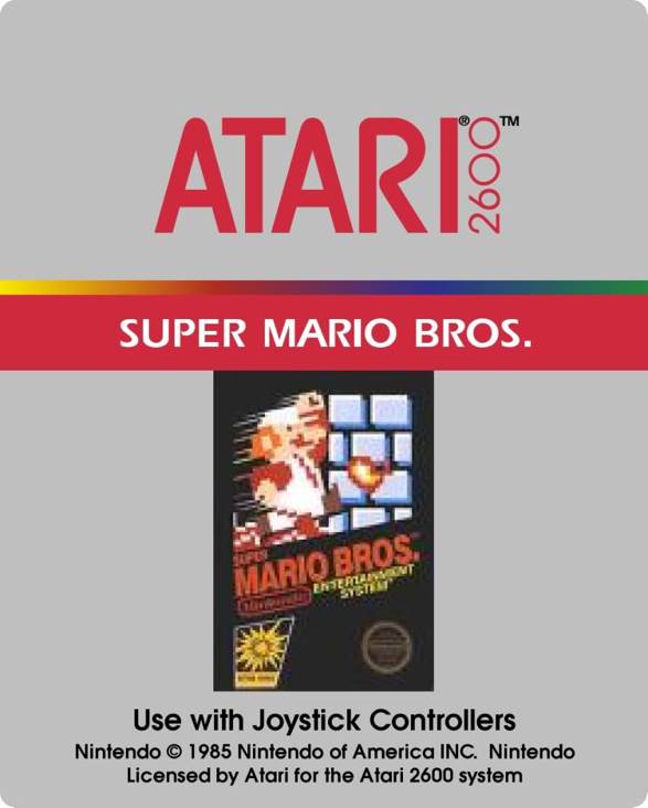 Mario Bros. - Atari 2600 (Atari - 2) video game collectible [Barcode 9312590110702] - Main Image 2
