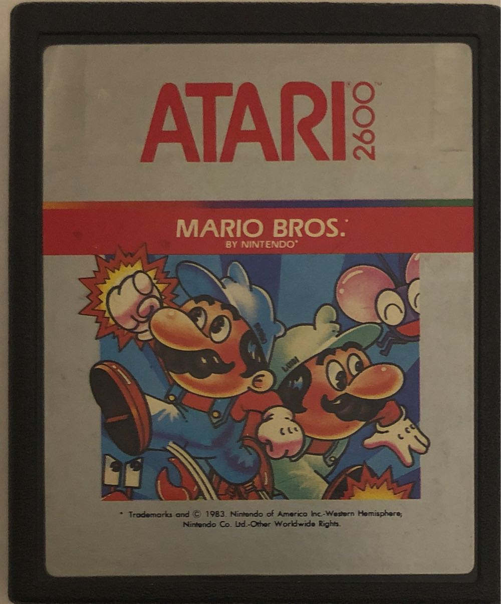 Mario Bros. - Atari 2600 (Atari - 2) video game collectible - Main Image 3