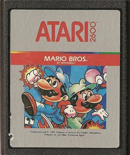 Mario Bros. - Atari 2600 video game collectible - Main Image 3