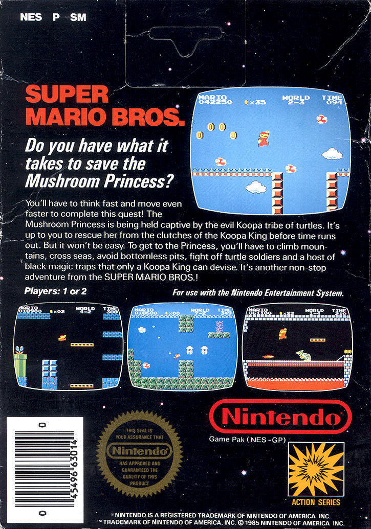 Mario Bros. - Nintendo Entertainment System (NES) (Nintendo - 1-2) video game collectible - Main Image 2